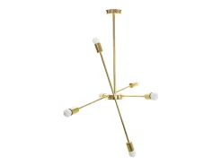 Hot Lámpara Toolight App1115-6Cp Gold Dorado