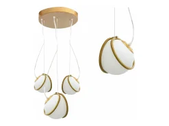 Hot Lámpara Toolight App1090-3Cp Gold Dorado