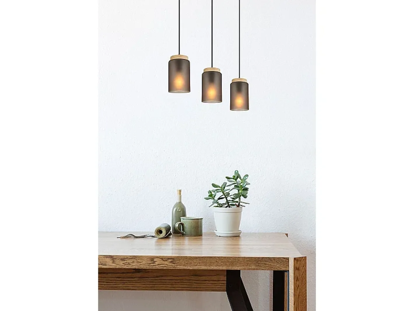 Discount Lámpara Toolight App1812-3Cp Grey Gris