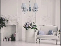 Lámpara Toolight App991-4Cp Grey Gris