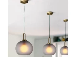 Lámpara Suspendida-Lámpara Toolight App626-1Cp Grey 20Cm Gris