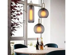 Lámpara Suspendida-Lámpara Toolight App626-1Cp Grey 20Cm Gris