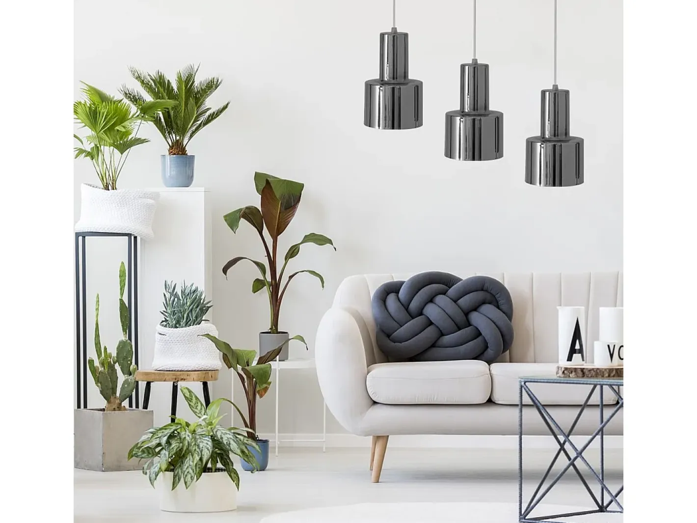 Discount Lámpara Toolight App285-1Cp Grey Gris