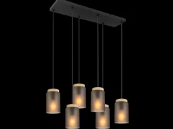 Outlet Lámpara Toolight App1813-6Cp Grey Gris