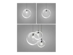 Lámpara Suspendida-Lámpara Toolight App308-1Cp Lassi 30Cm Black Negro