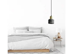 Lámpara Suspendida-Lámpara Toolight App930-1Cp Lastri Black Negro