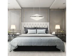 Lámpara Toolight App774-1Cp Light Grey Gris Hot