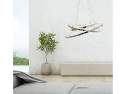 Lámpara Suspendida-Lámpara Toolight App772-3Cp Light Grey Gris