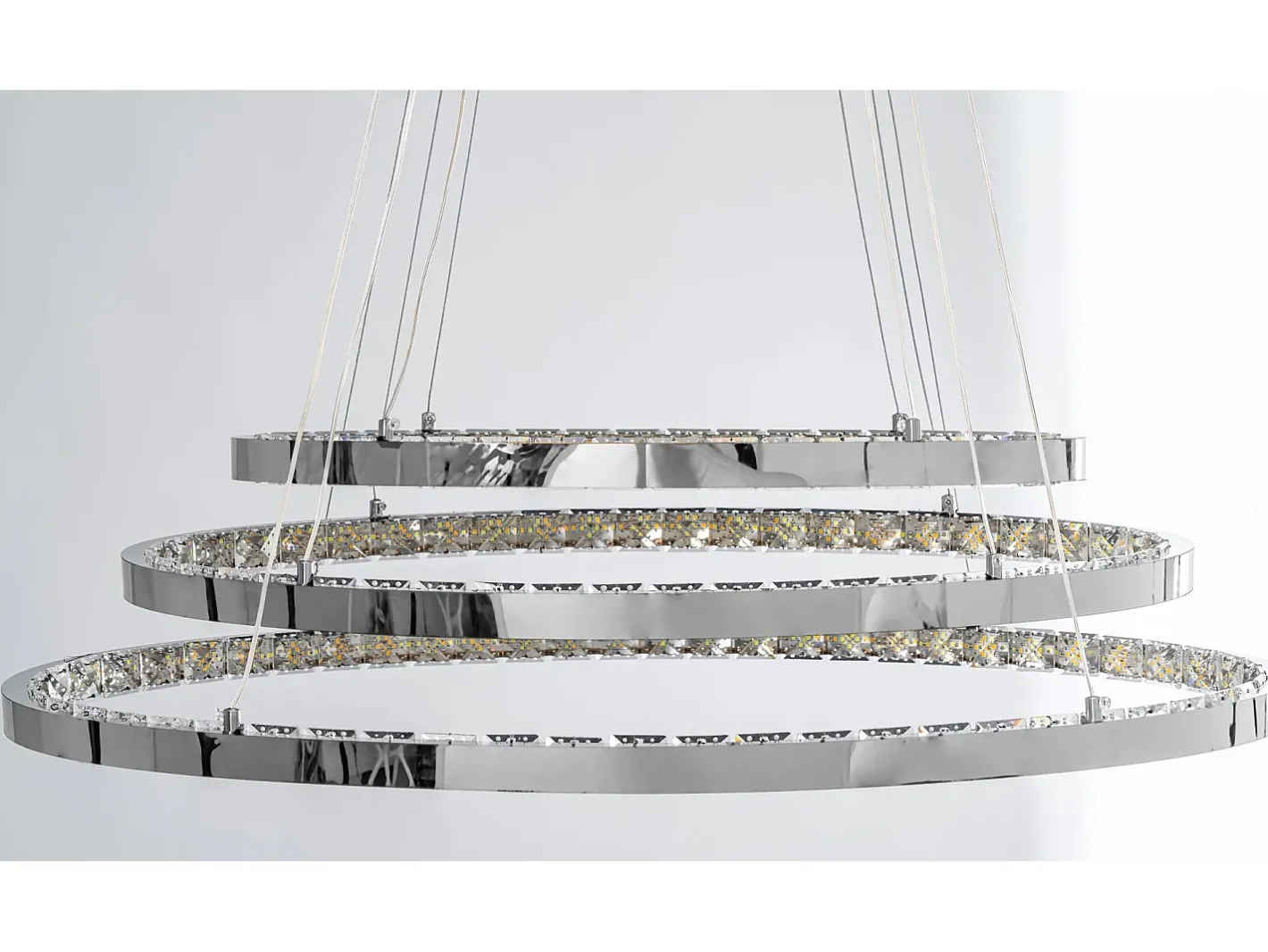 Lámpara Suspendida-Lámpara Toolight App772-3Cp Light Grey Gris