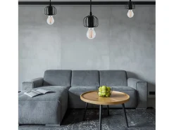 Lámpara Suspendida-Lámpara Toolight App595-1Cp Loft Black Negro