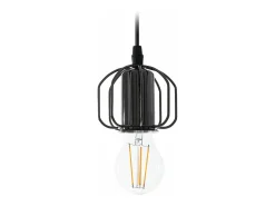 Lámpara Suspendida-Lámpara Toolight App595-1Cp Loft Black Negro