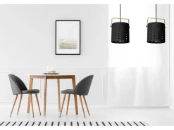 Lámpara Suspendida-Lámpara Toolight App956-1Cp Round 20Cm Black Negro