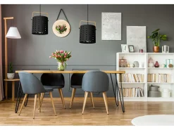 Lámpara Suspendida-Lámpara Toolight App956-1Cp Round 20Cm Black Negro