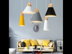Lámpara Suspendida-Lámpara Toolight App058-1Cp Scandi B White Blanco