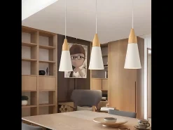 Lámpara Suspendida-Lámpara Toolight App058-1Cp Scandi B White Blanco