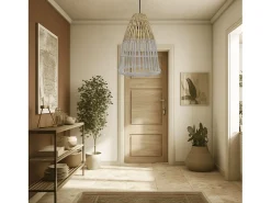 Lámpara Suspendida-Lámpara Toolight App1329-1Cp White Blanco