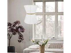 Lámpara Suspendida-Lámpara Toolight App1504-1Cp White Blanco