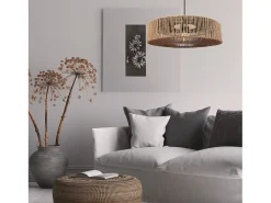 Lámpara Suspendida-Lámpara Toolight App1294-1Pc Boho Beige