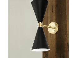 Lámpara Suspendida-Lámpara Toolight App1140-2W Black Negro