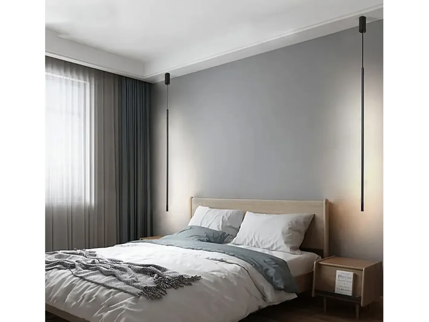 Lámpara Toolight Led App1413-C 100Cm Black Negro Best