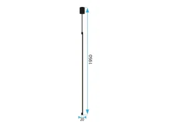 Lámpara Toolight Led App1413-C 100Cm Black Negro Best