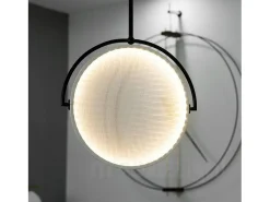 Lámpara Suspendida-Lámpara Toolight Led App1427-C 50Cm Black Negro