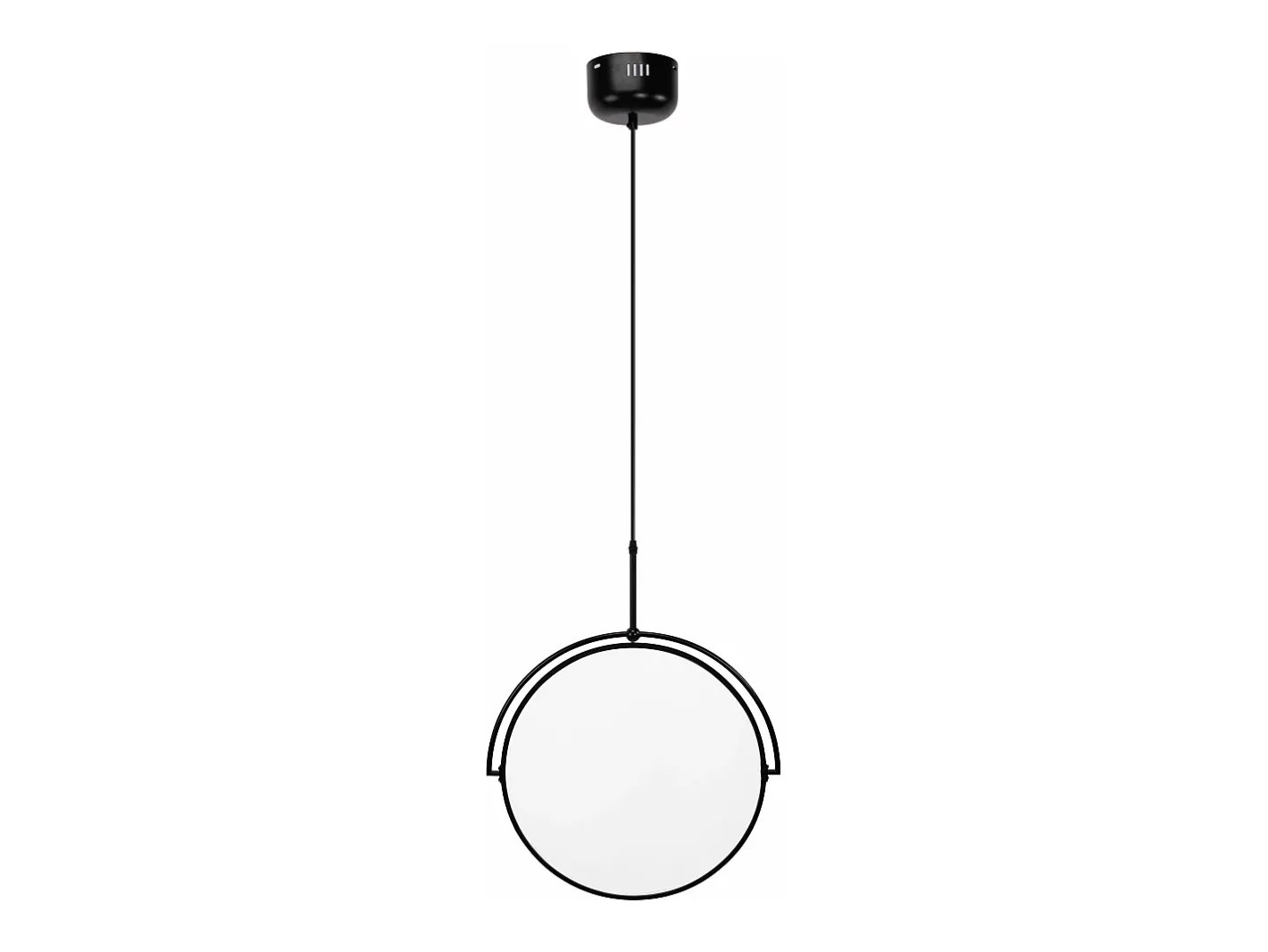 Lámpara Suspendida-Lámpara Toolight Led App1427-C 50Cm Black Negro