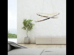 Lámpara Suspendida-Lámpara Toolight Led App771-3Cp Light Grey Gris