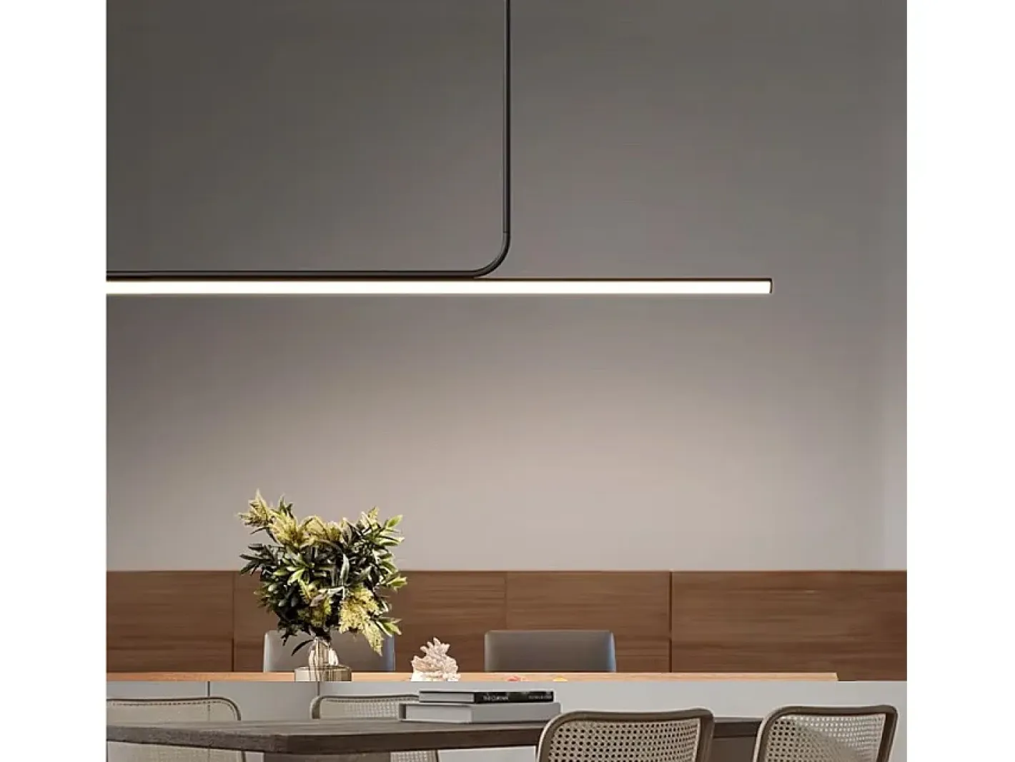 Lámpara Toolight Led App1660-Cp 140Cm Black Negro