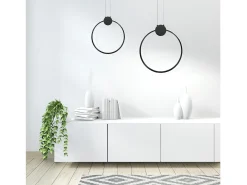 Online Lámpara Toolight Led App1395-Cp 40Cm Black Negro