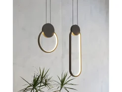 Lámpara Toolight Led App852-Cp Black Negro