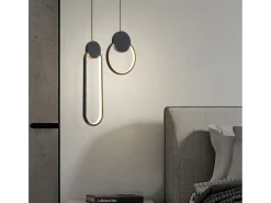 Lámpara Toolight Led App852-Cp Black Negro