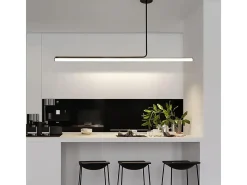 Lámpara Toolight Led App1659-Cp 120Cm Black Negro