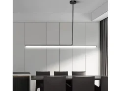 Lámpara Toolight Led App1659-Cp 120Cm Black Negro