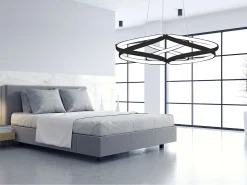 Lámpara Toolight Led App793-Cp Flat Black Negro Outlet