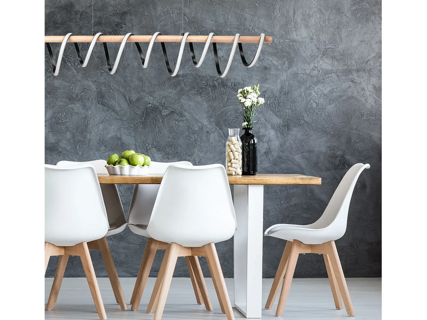 Lámpara Toolight Led App1288-Cp Black Negro New