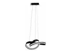 Lámpara Toolight Led App817-Cp Ring Black Negro Best