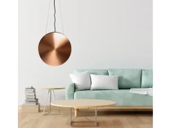 Lámpara Suspendida-Lámpara Toolight Led App1378-Cp Black Copper Negro