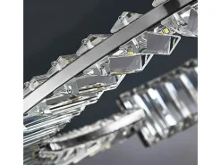 Lámpara Toolight Led App1529-Cp60 Chrome Plateado New