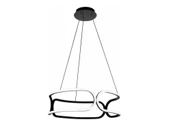 Lámpara Toolight Led App790-Cp Trio Black Negro Outlet