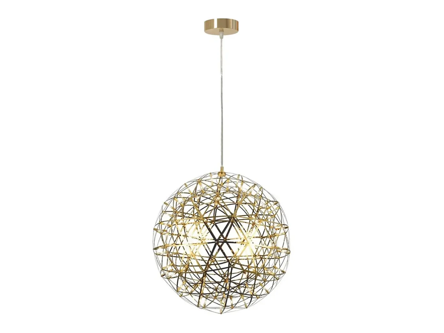 Lámpara Suspendida-Lámpara Toolight Led App1505-Cp Gold Dorado