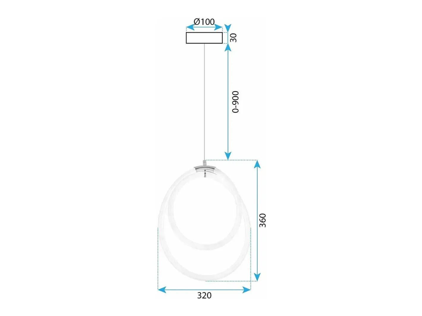 Outlet Lámpara Toolight Led G021-Cp Gold Dorado