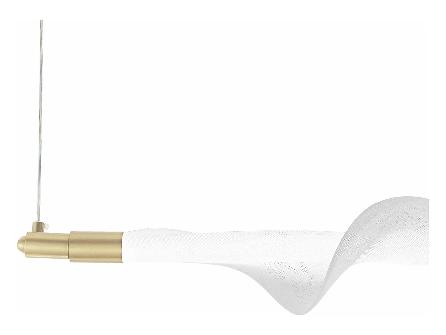 Lámpara Toolight Led G011-Cp Line White Gold Blanco