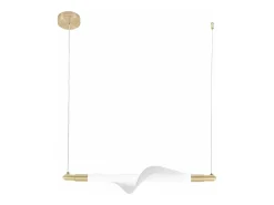 Lámpara Toolight Led G011-Cp Line White Gold Blanco