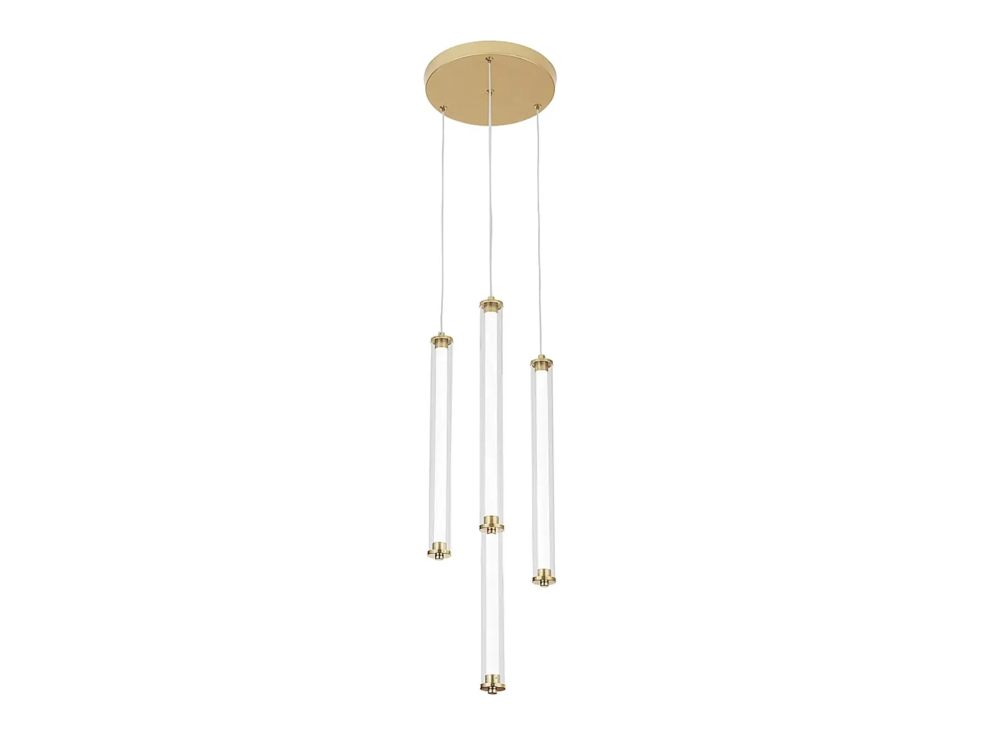Lámpara Suspendida-Lámpara Toolight Led G024-4Cpr Gold Dorado