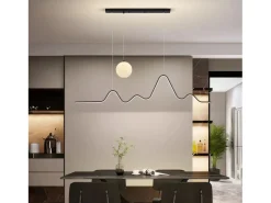 Lámpara Suspendida-Lámpara Toolight LHJ033-CP Black Negro
