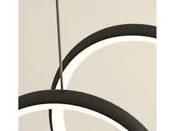 Lámpara Suspendida-Lámpara Toolight LHJ030-CP Black Negro