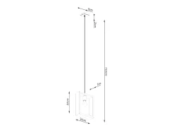 Sollux Lighting Lámparas Colgantes Aries Escandinavo De Acero/Madera - 1 Fuentes Luminosas - L.24 X A.133 Cm - Blanco Sale