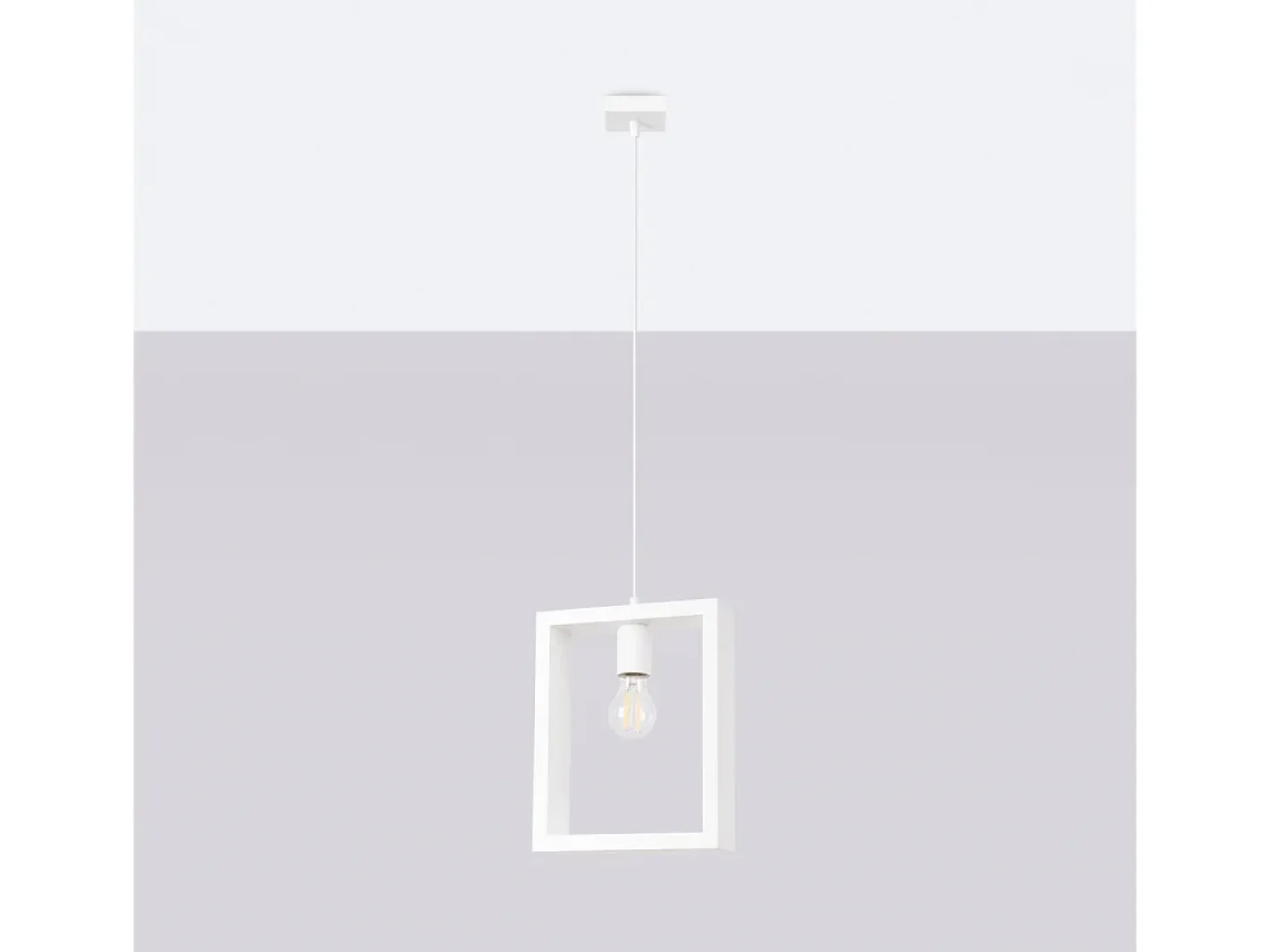 Sollux Lighting Lámparas Colgantes Aries Escandinavo De Acero/Madera - 1 Fuentes Luminosas - L.24 X A.133 Cm - Blanco Sale