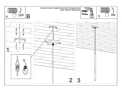 Sollux Lighting Lámparas colgantes Brill moderno de acero - 1 fuentes luminosas 3000K - L.8 x A.100 cm - cromo Gris